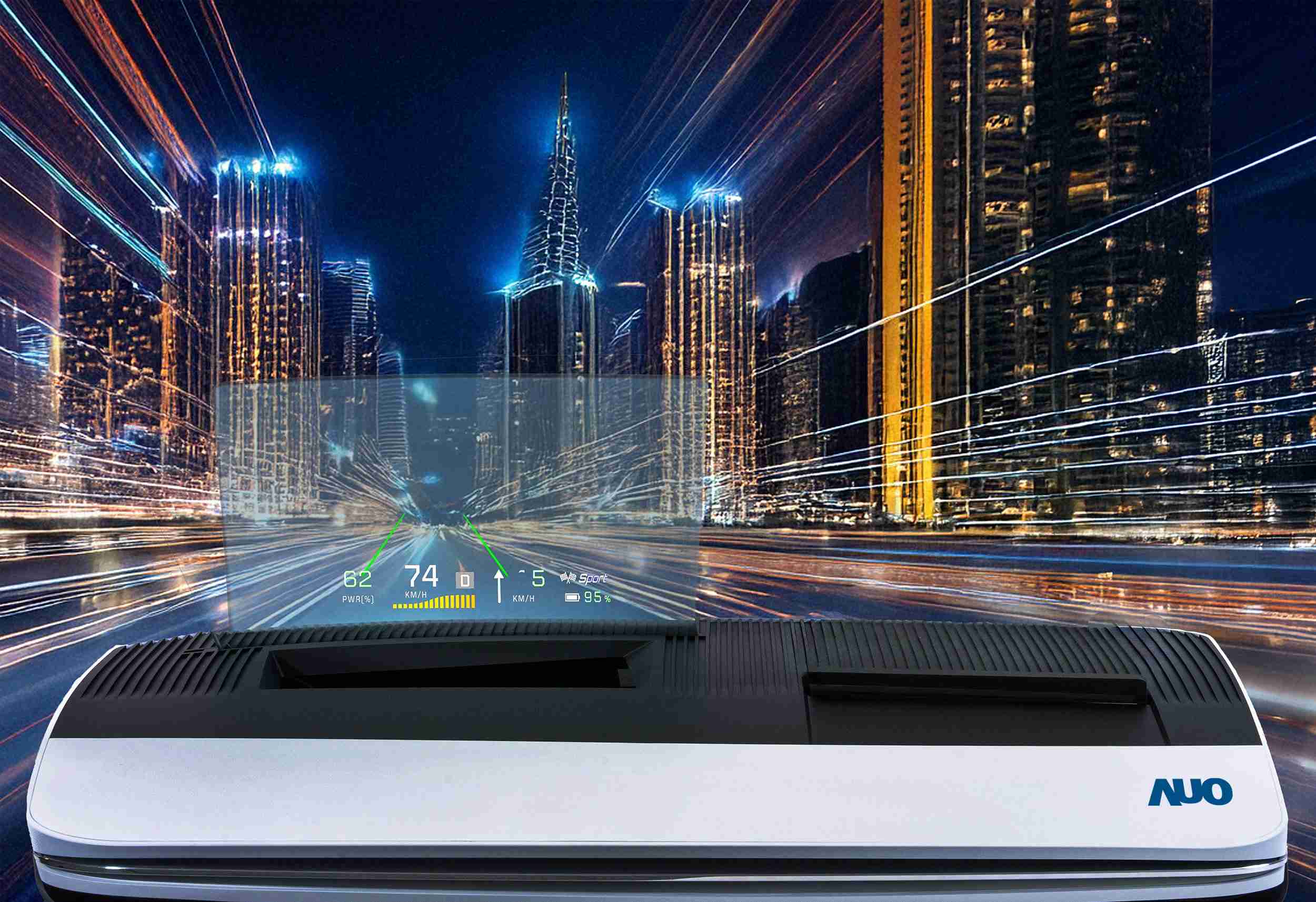 CG电子推出13吋Micro LED抬头显示器，，提供高入眼亮度、、、、高色彩饱和度的显示质量，，在阳光下或黑暗中都清晰可见，，，并利用Micro LED模块体积小的优势，，解决车用空间有限的痛点